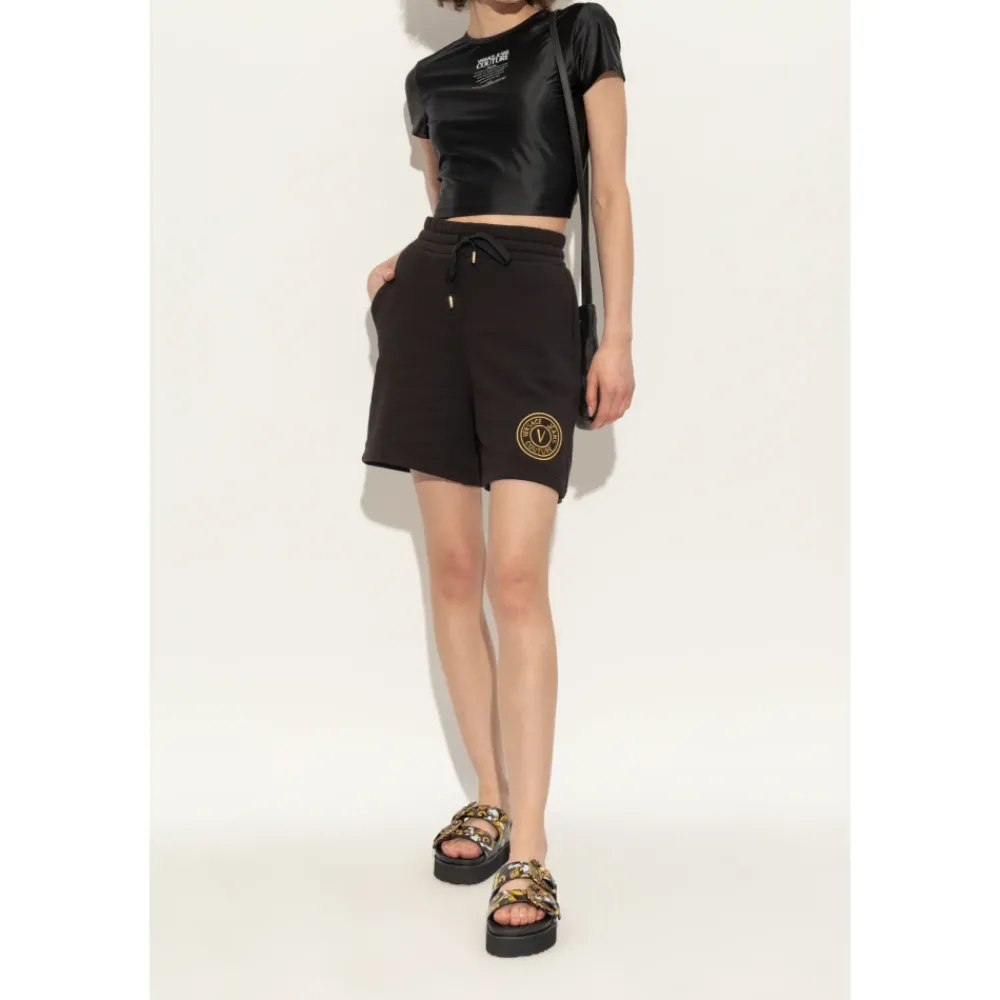 DAMES Versace Jeans Couture Platform Slippers