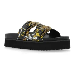 DAMES Versace Jeans Couture Platform Slippers