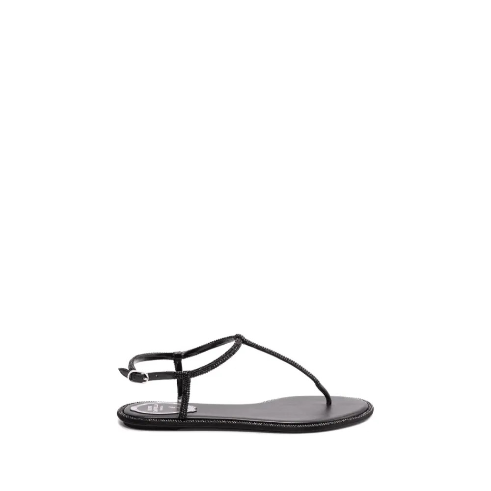 DAMES René Caovilla Platte sandalen