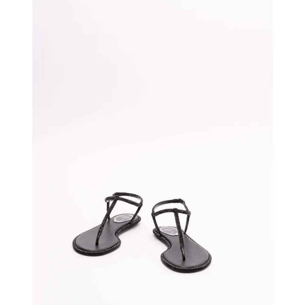 DAMES René Caovilla Platte sandalen