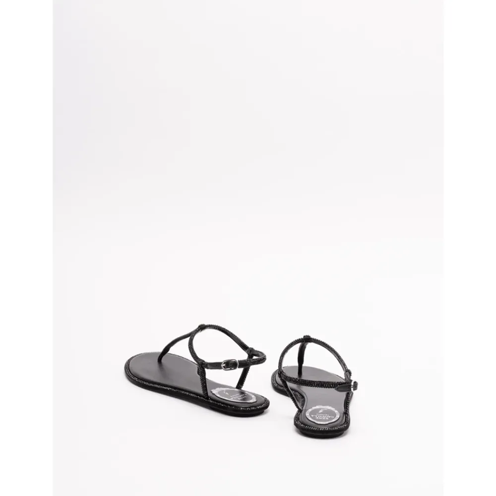 DAMES René Caovilla Platte sandalen