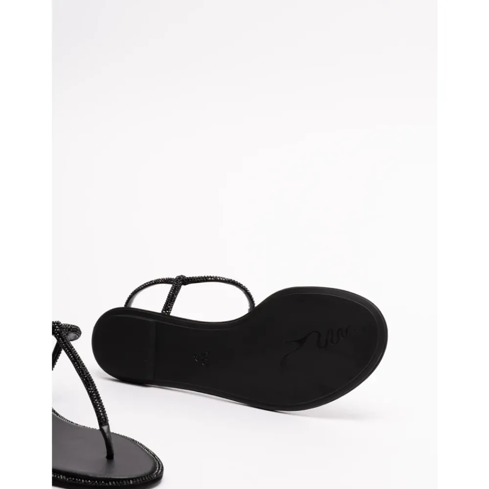 DAMES René Caovilla Platte sandalen