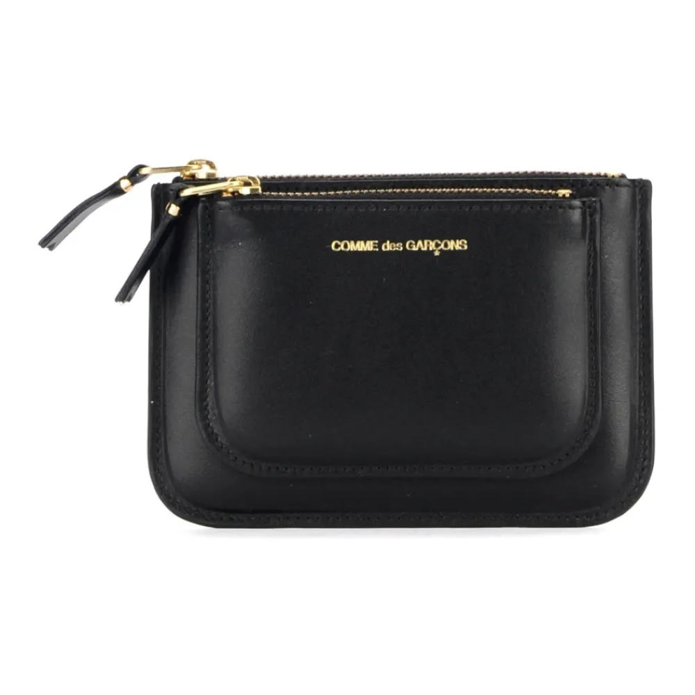 Heren Comme des Garçons Portefeuilles^Pochette Wallet met Buitenvak