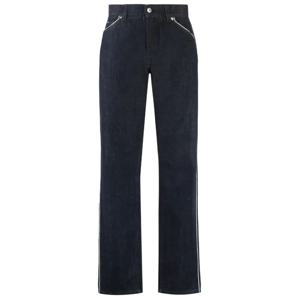 Heren Dolce & Gabbana 5-Pocket Straight-Leg Jeans