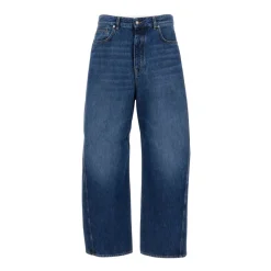 Heren Givenchy 5-Pocket Wide-Leg Jeans