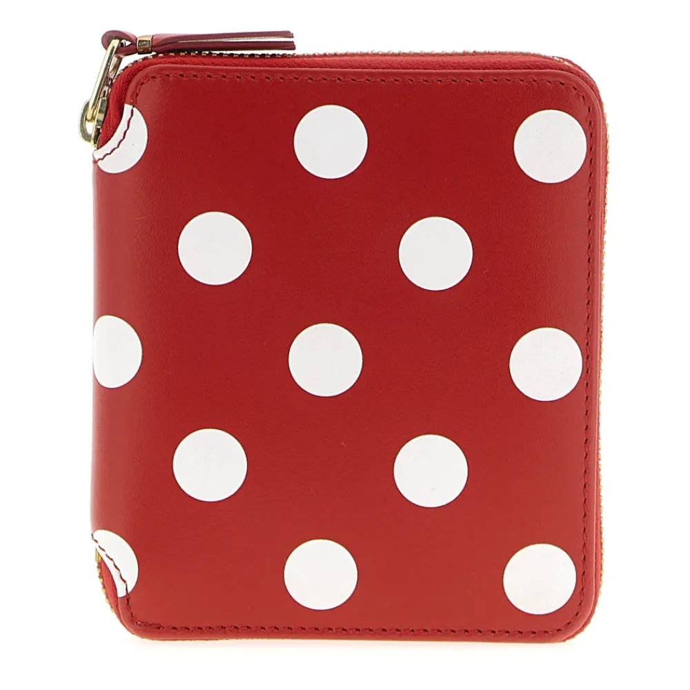 DAMES Comme des Garçons Polka Dots Printed Wallet
