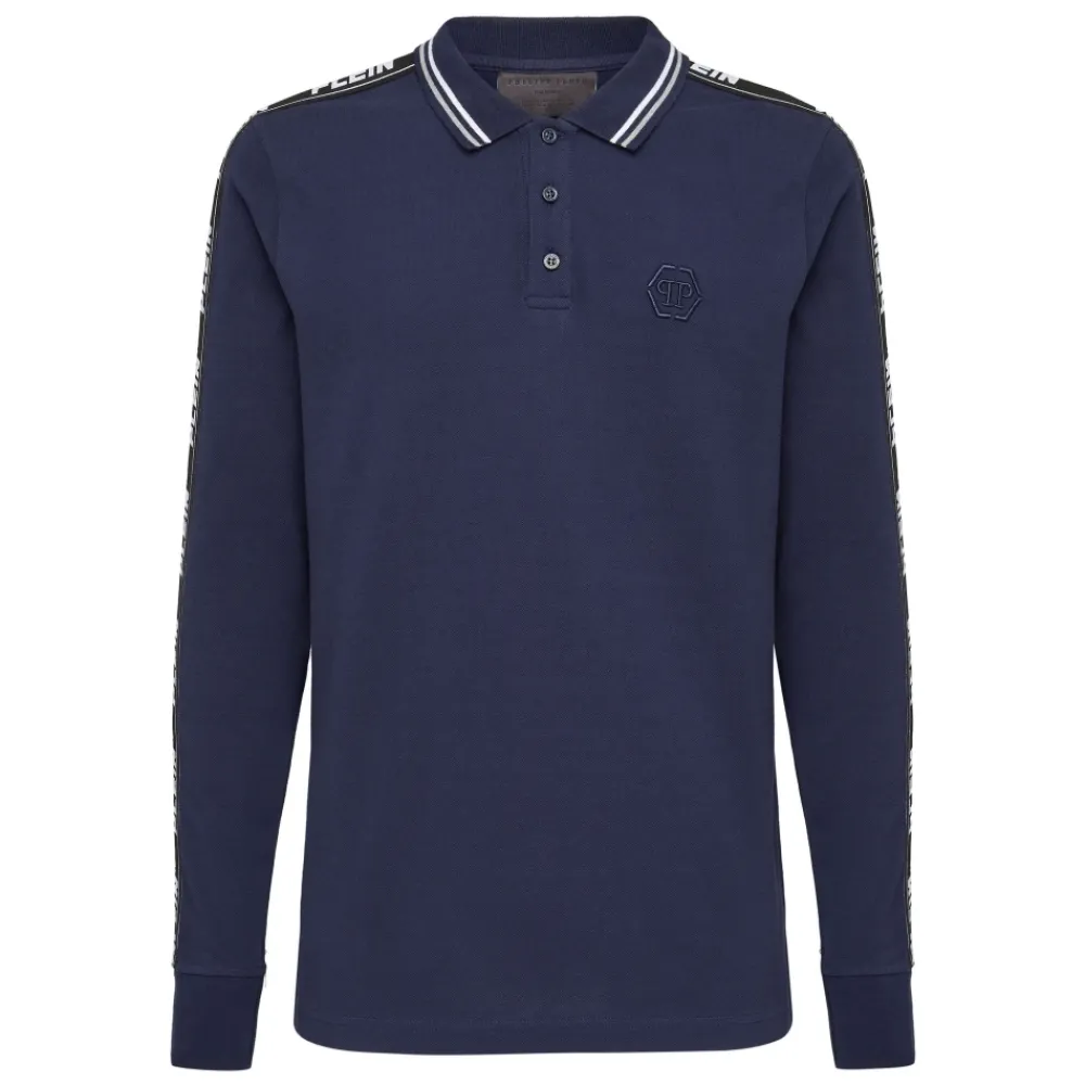 Heren Philipp Plein Polo Shirt LS