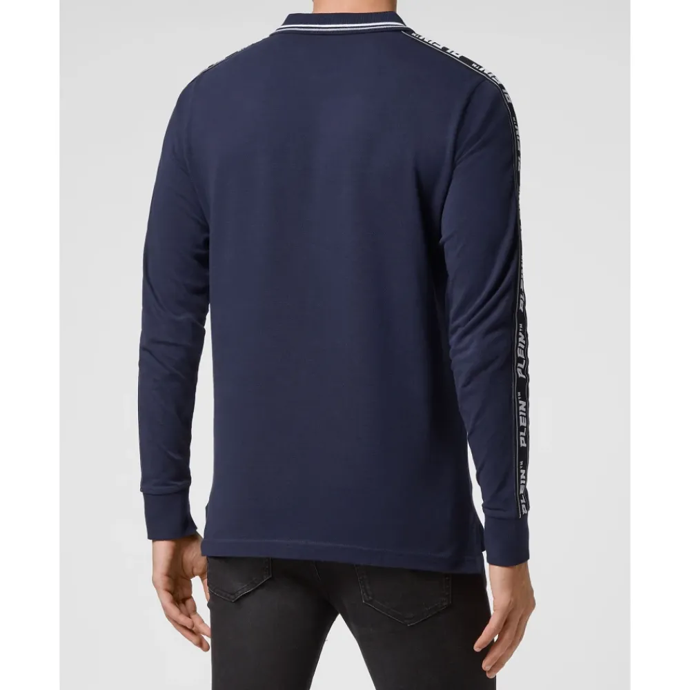 Heren Philipp Plein Polo Shirt LS