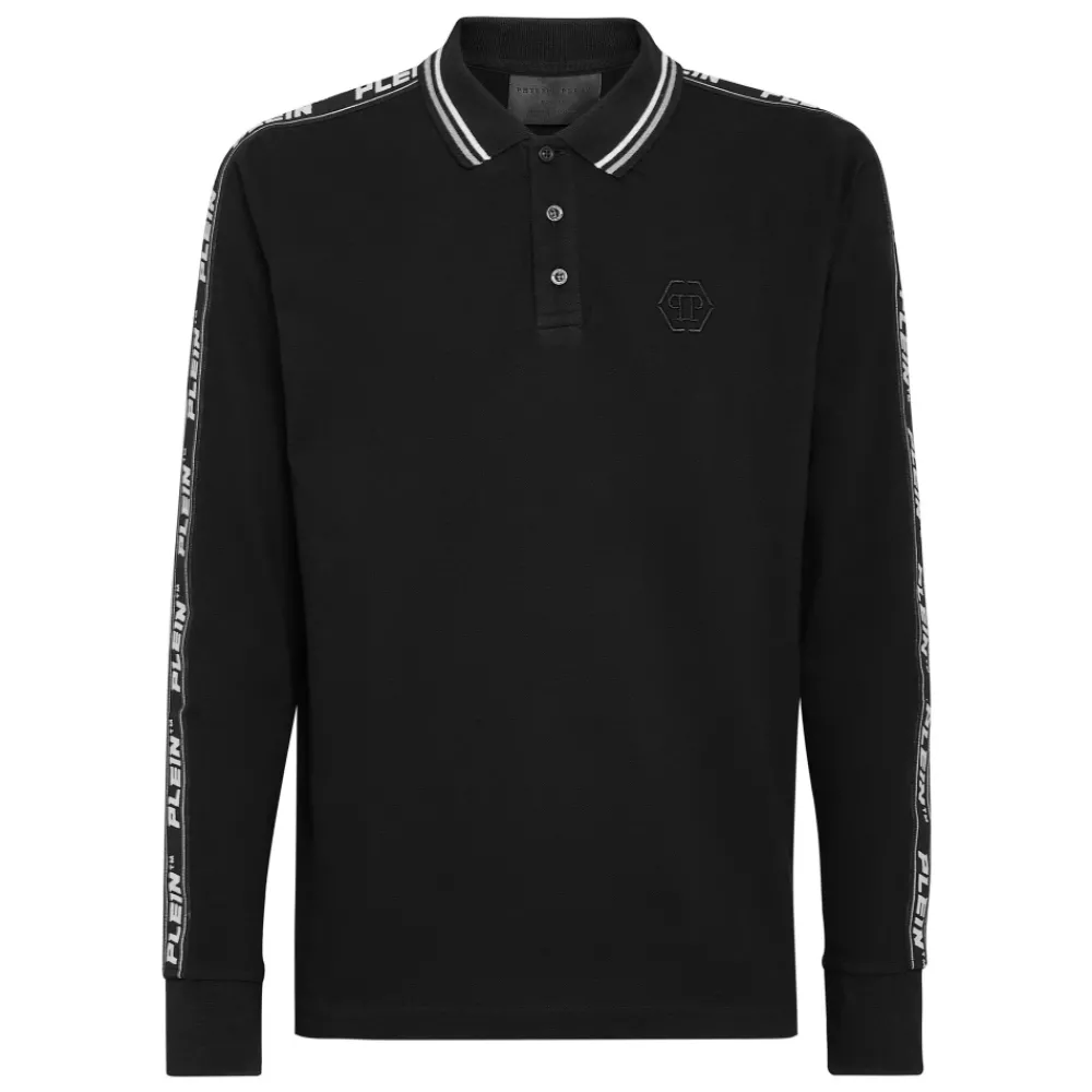 Heren Philipp Plein Polo Shirt LS