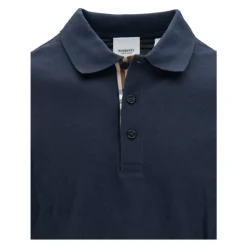 Heren Burberry Shirts^Polo Shirt met Knoopsluiting
