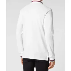 Heren Philipp Plein Polo Shirt met lange mouwen