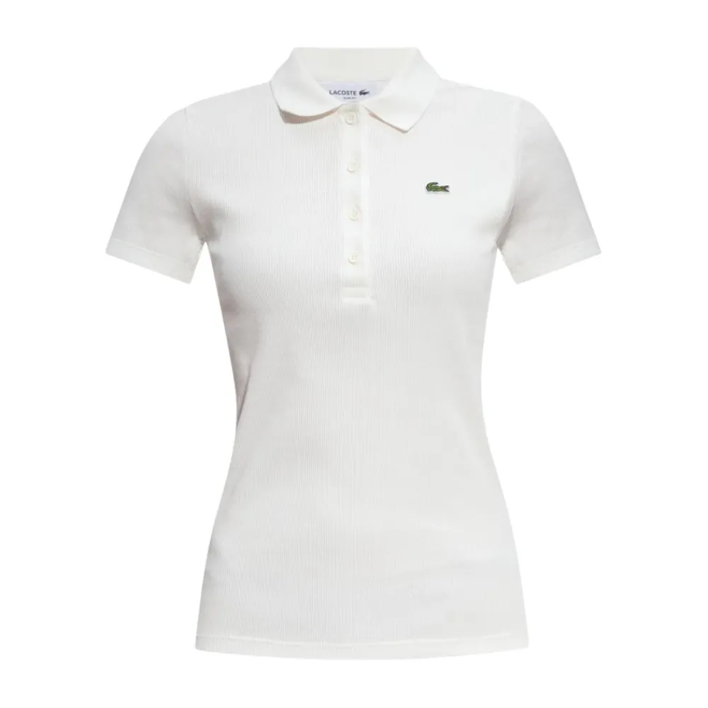 DAMES Lacoste Polo Shirt met Logo