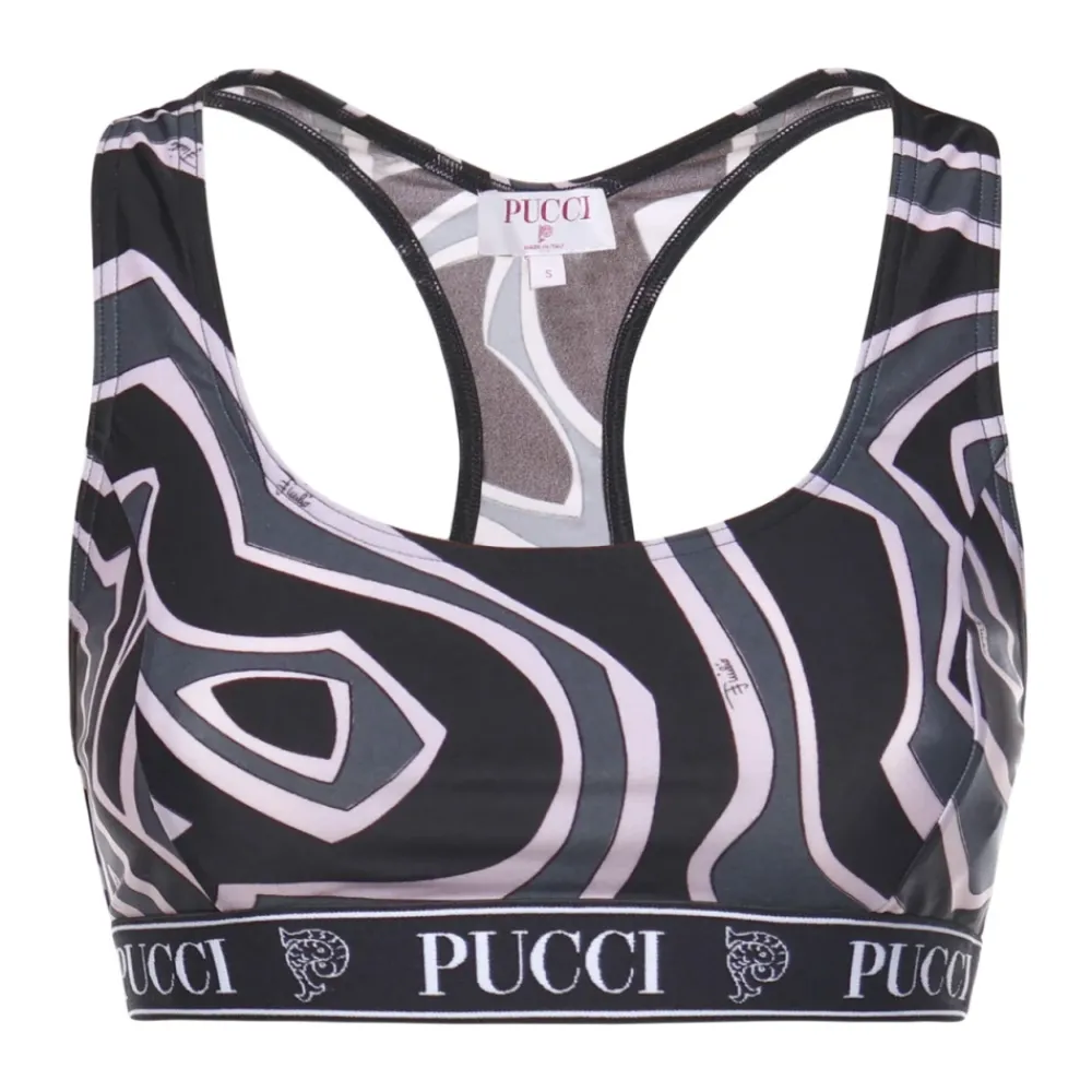 Pucci Sport Bh'S & Ondergoed|Sportshirts^Polyamide Top