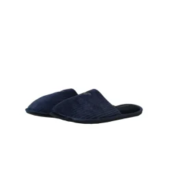 Heren Emporio Armani Pantoffels^Polyester Sandalen met Logo Front Rubberen Zool