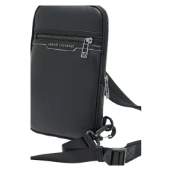 Heren Armani Exchange Tassen^Polyester Tas met Ritssluiting en Meerdere Vakken