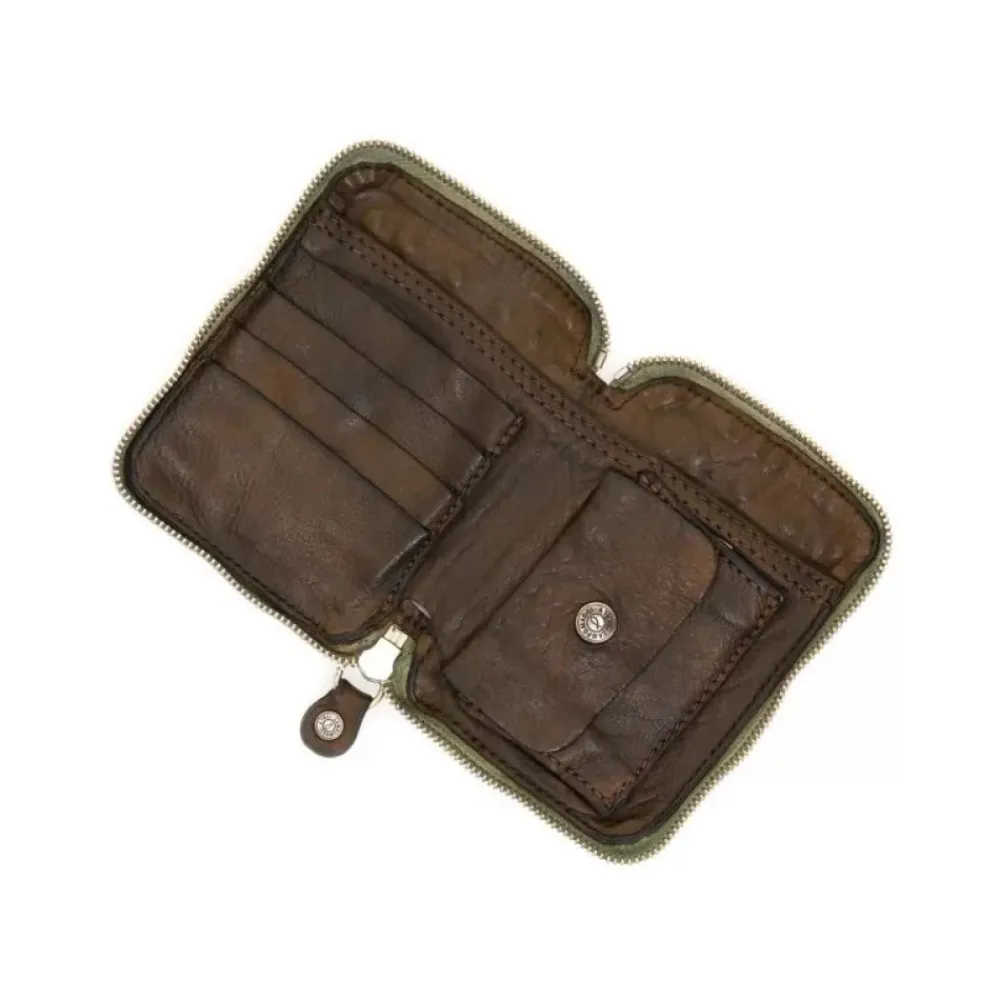 DAMES Campomaggi Portefeuilles^Portafoglio in pelle con borchie