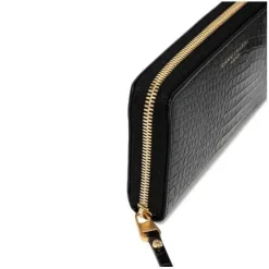 DAMES Gianni Chiarini Portemonnee met krokodileffect en ritssluiting