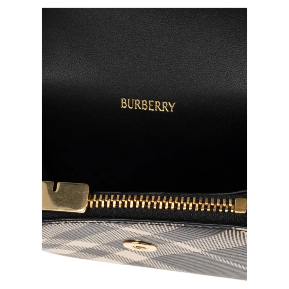 DAMES Burberry Portefeuilles^Portemonnee met ruitpatroon