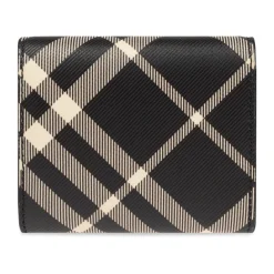 DAMES Burberry Portefeuilles^Portemonnee met ruitpatroon