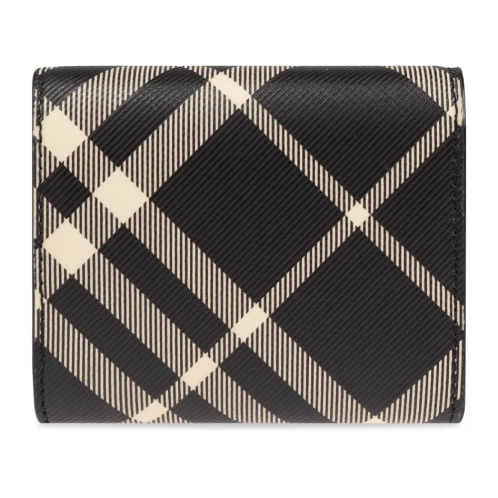 DAMES Burberry Portefeuilles^Portemonnee met ruitpatroon