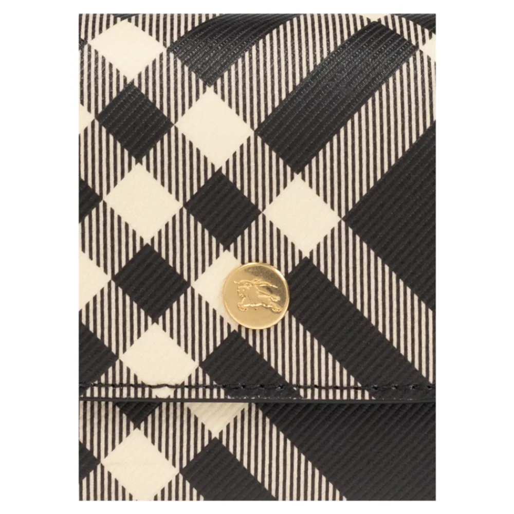 DAMES Burberry Portefeuilles^Portemonnee met ruitpatroon