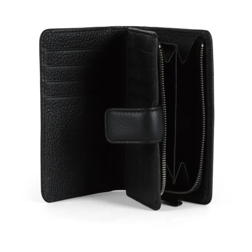 DAMES Gianni Chiarini Portemonnee van gestempeld leer met logo