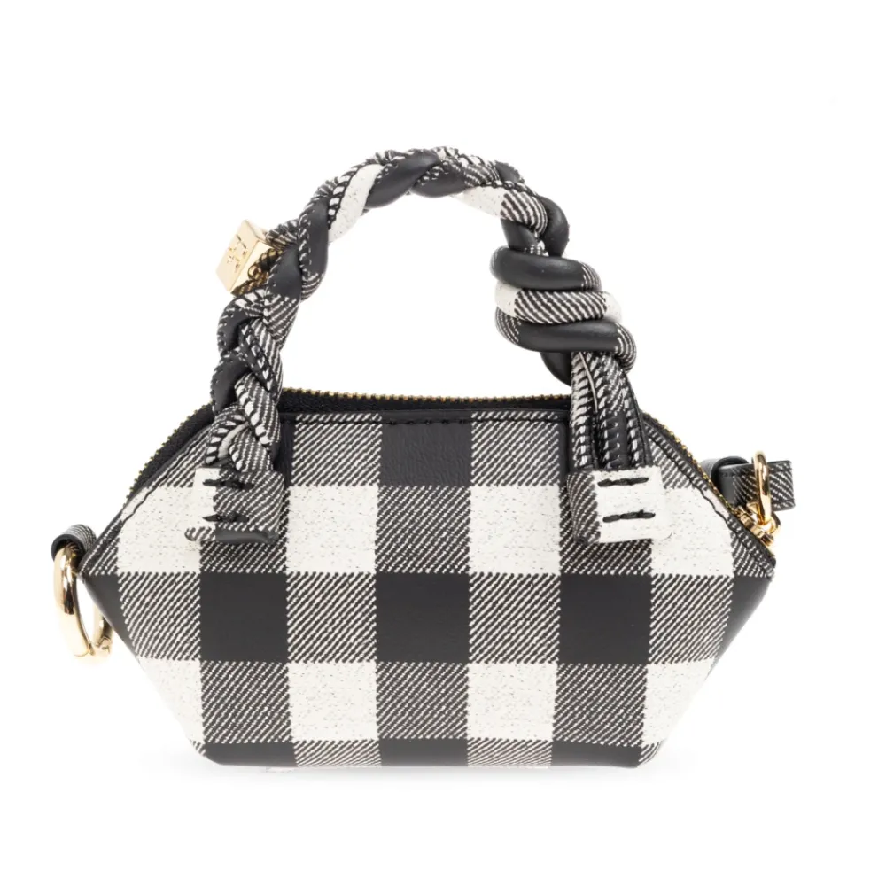 DAMES Ganni Pouch met logo-vormige applicatie