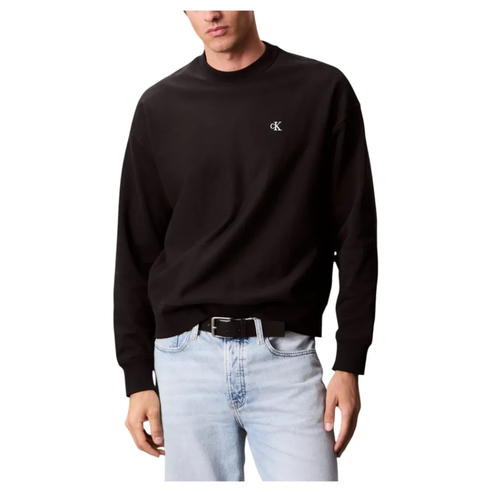 Heren Calvin Klein Jeans Premium Terry Monogr