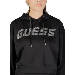 DAMES Guess Hoodies & Sweatvesten^Primula Rhinestones Hoodie