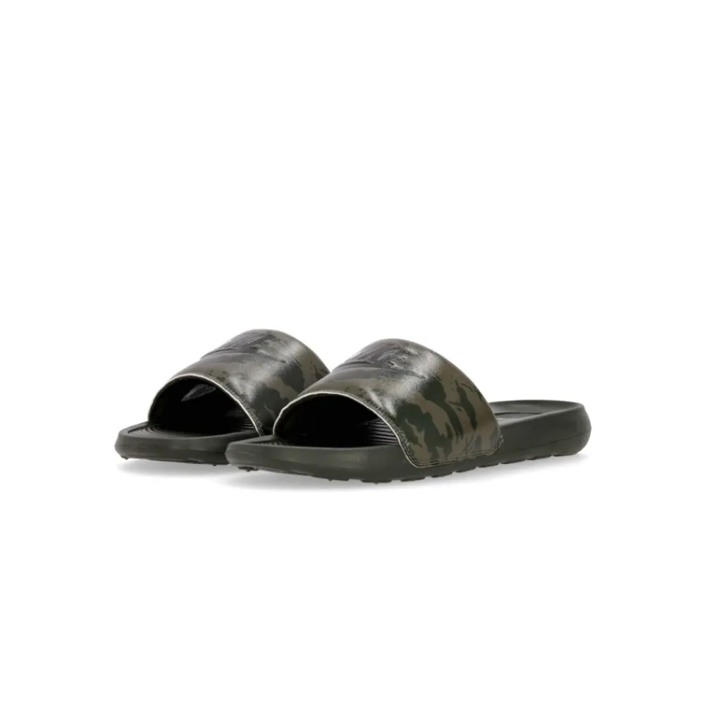 Heren Nike Print Heren Slippers Olijf/Zwart/Sequoia