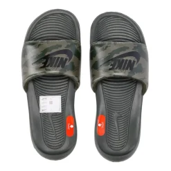 Heren Nike Print Heren Slippers Olijf/Zwart/Sequoia