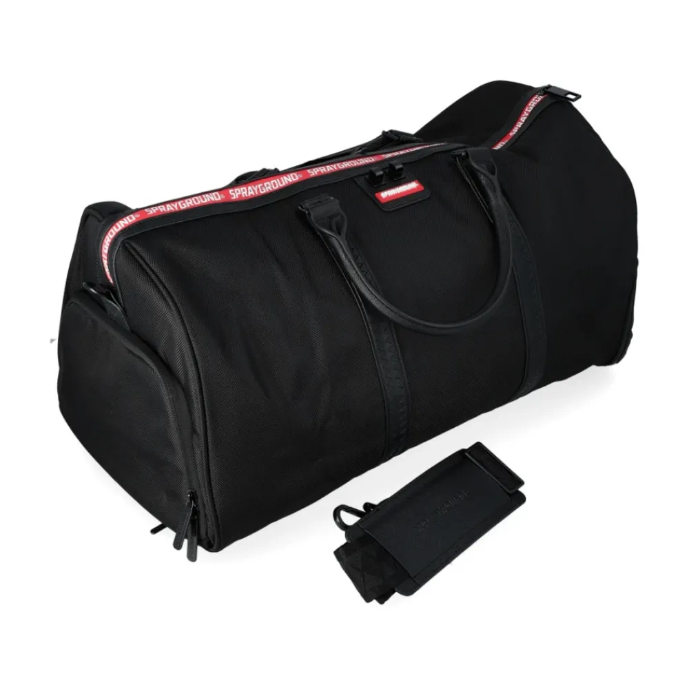 DAMES SPRAYGROUND Weekendtassen^Printed Zipper Shark Duffle