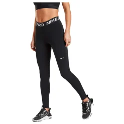 Nike Pro Mid-Rise Leggings met Meshpanelen