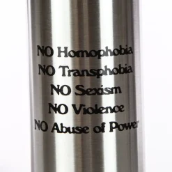 Obey Outdooraccessoires^Protestfles Zilver/Zwart Roestvrij Staal