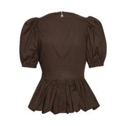 DAMES ROTATE Birger Christensen Puff Sleeve Bubble Top