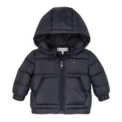 Tommy Hilfiger Jassen^Puffer Jacket met Geborduurd Logo