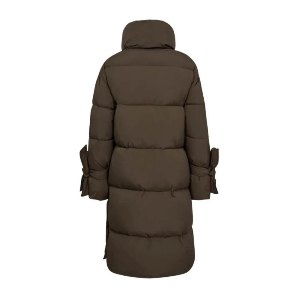 DAMES Co'Couture Pufferjas Megan met strikdetails