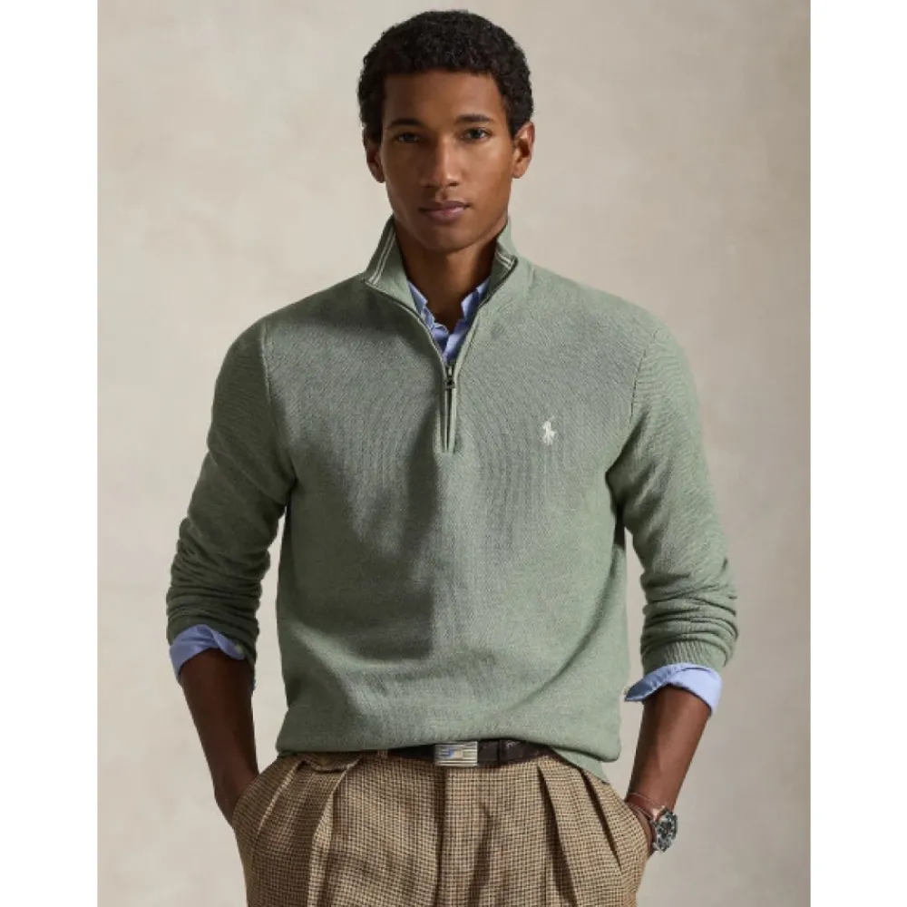 Heren Polo Ralph Lauren Truien & Vesten^Pull en coton texturé façon nid d'abeilles