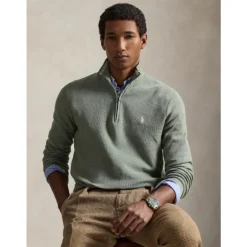 Heren Polo Ralph Lauren Truien & Vesten^Pull en coton texturé façon nid d'abeilles