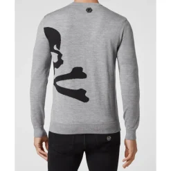 Heren Philipp Plein Pullover Ronde Hals
