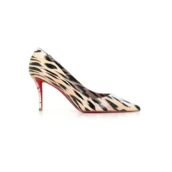 DAMES Christian Louboutin Pumps met luipaardprint en hak