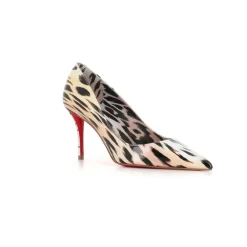 DAMES Christian Louboutin Pumps met luipaardprint en hak