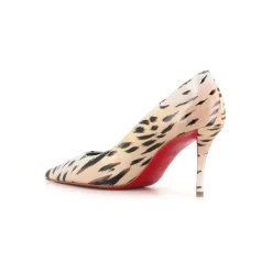 DAMES Christian Louboutin Pumps met luipaardprint en hak