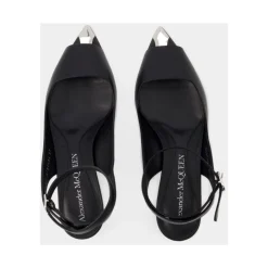 DAMES Alexander McQueen Punk Sandalen - Leer - /Zilver