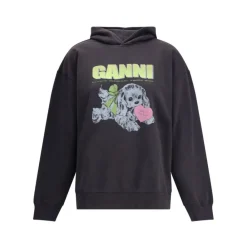 DAMES Ganni Puppy Grafische Hoodie