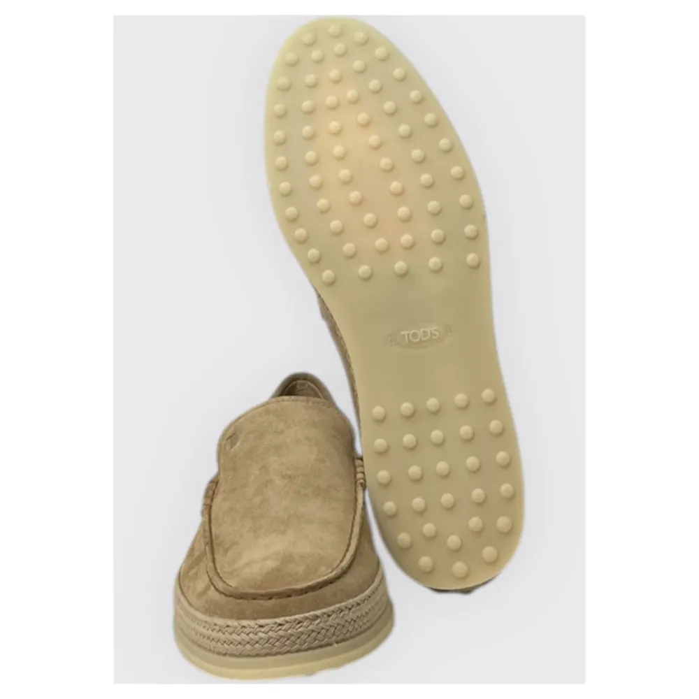 Heren Tod's Raffia Rubber Instappers