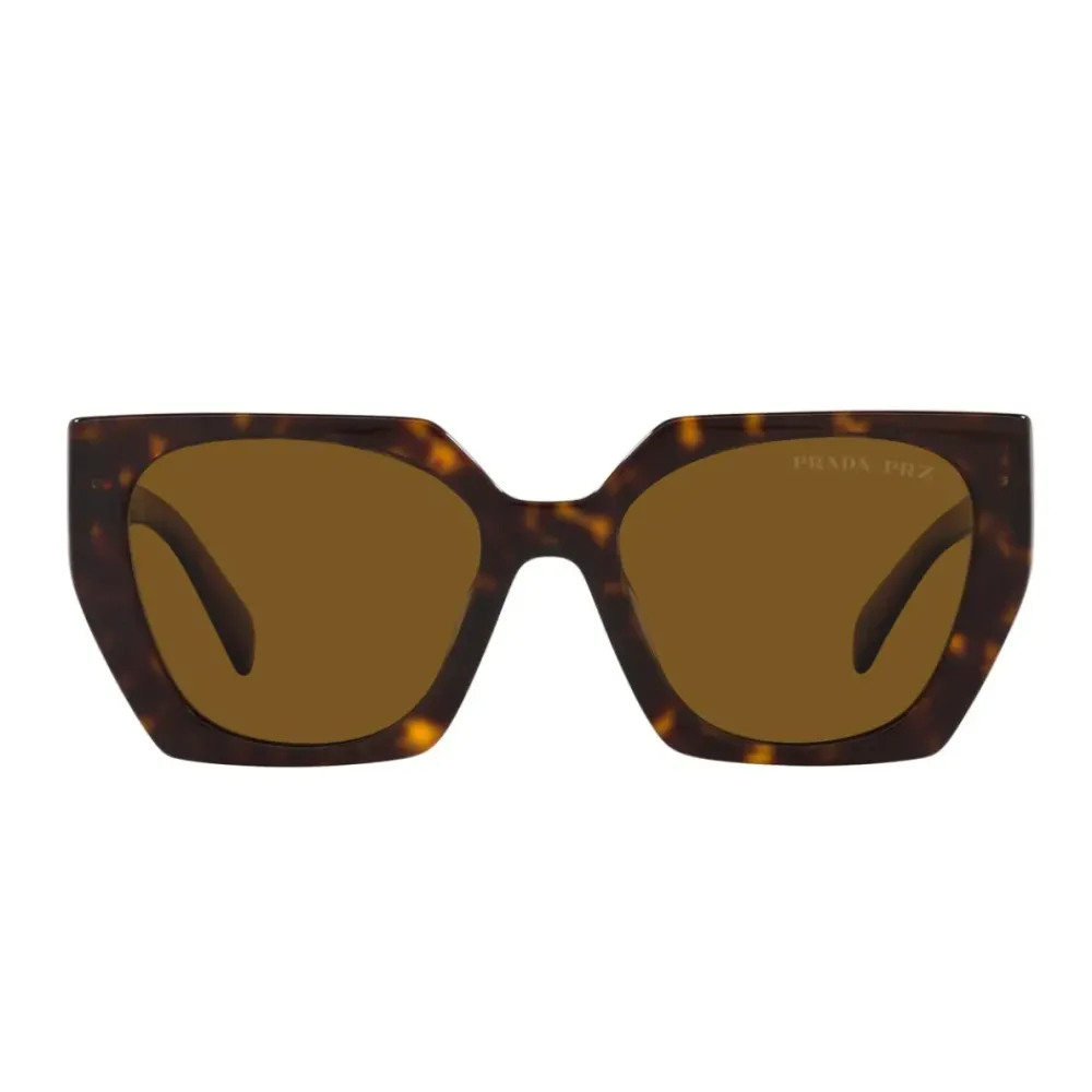 Heren Prada Rechthoekige Oversized Gepolariseerde Zonnebril