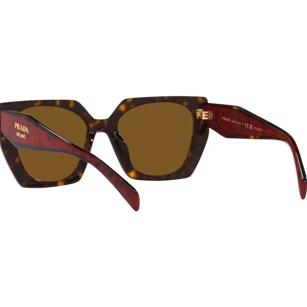 Heren Prada Rechthoekige Oversized Gepolariseerde Zonnebril