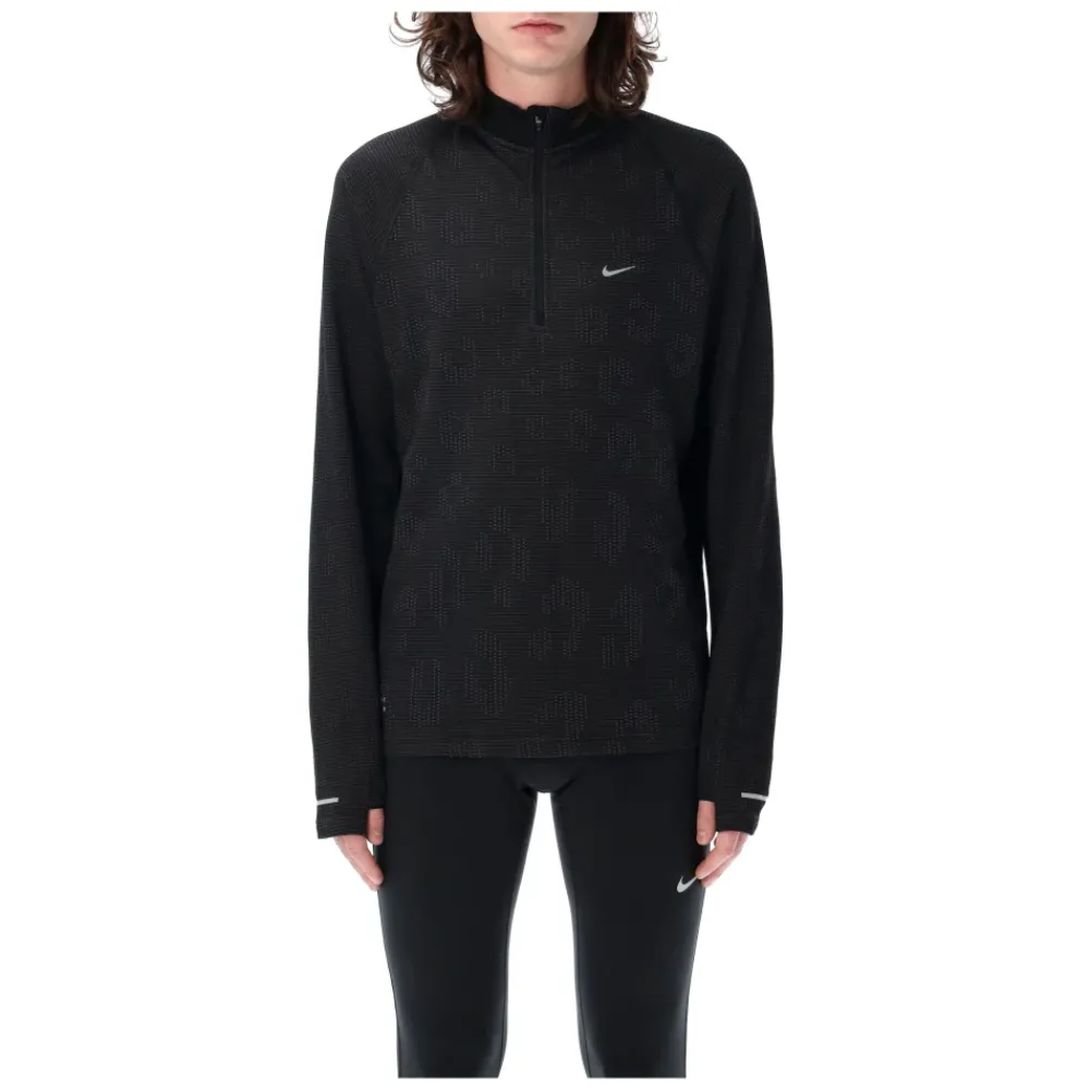 Nike Reflecterende Hardloop Top met Halve Rits