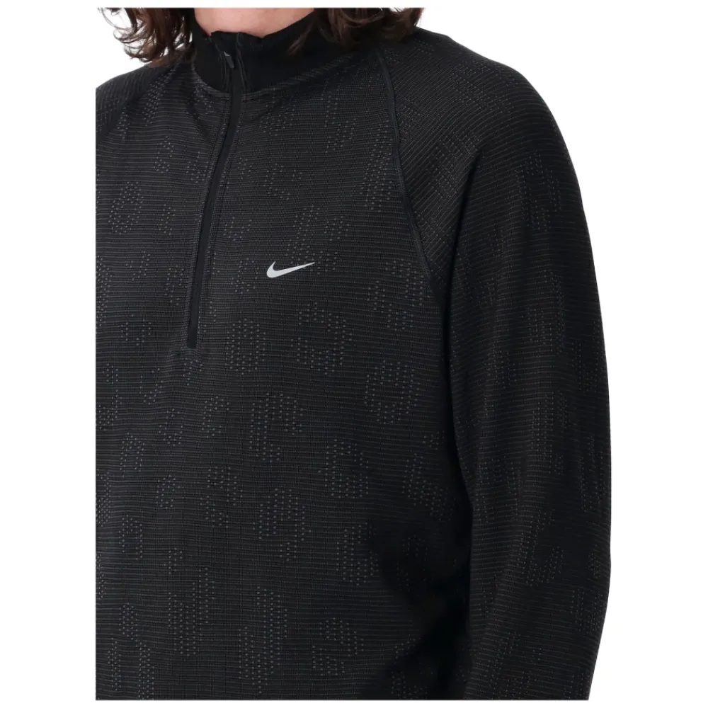 Nike Reflecterende Hardloop Top met Halve Rits